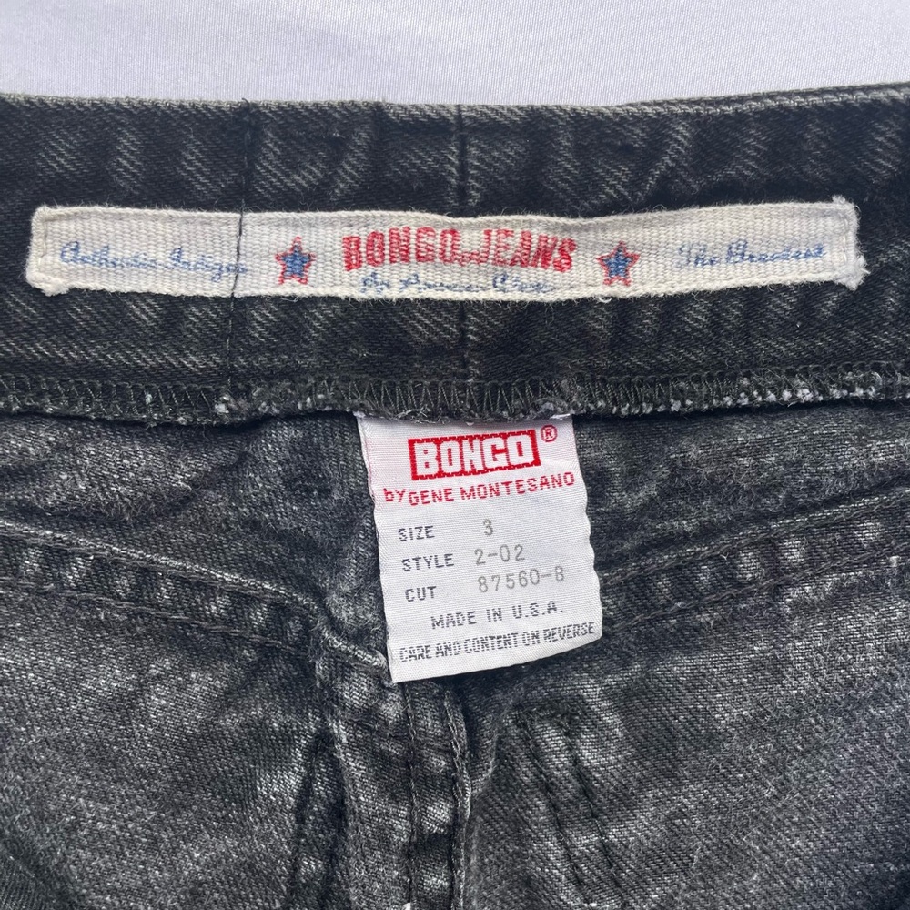 BONGO Vintage Black High Waisted Jeans - Picture 4 of 8